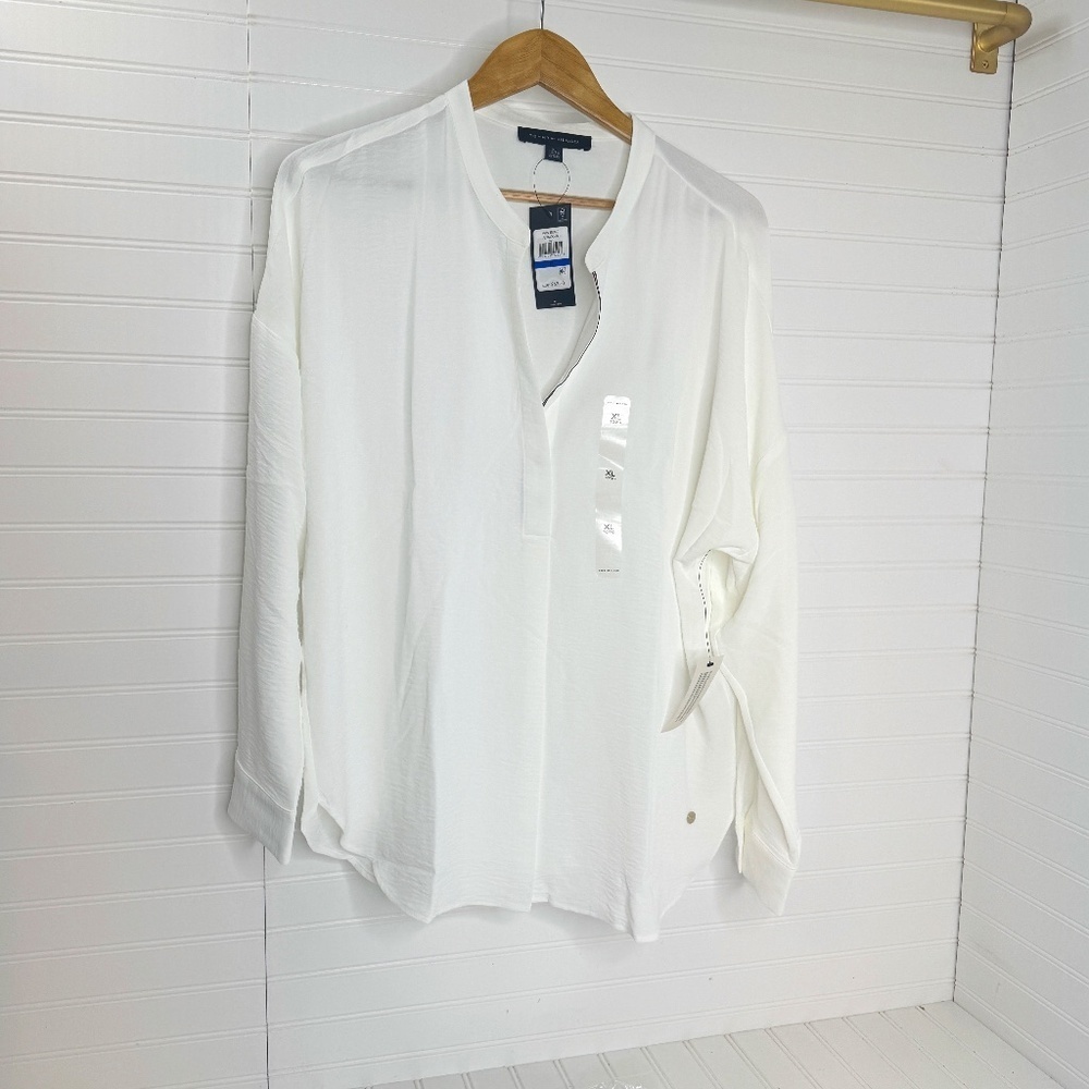 NWT Tommy Hilfiger Long Sleeve Blouse XL
